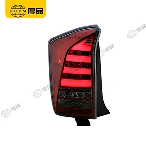 Taillight Assembly Tuning Light Modified LED Tail Light Turn Signal Horse Racing Electroplating Red For Prius 09-