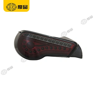 Taillight Assembly Tuning Light Modified LED Tail Light Turn Signal Horse Racing Red Background For FT86 12-