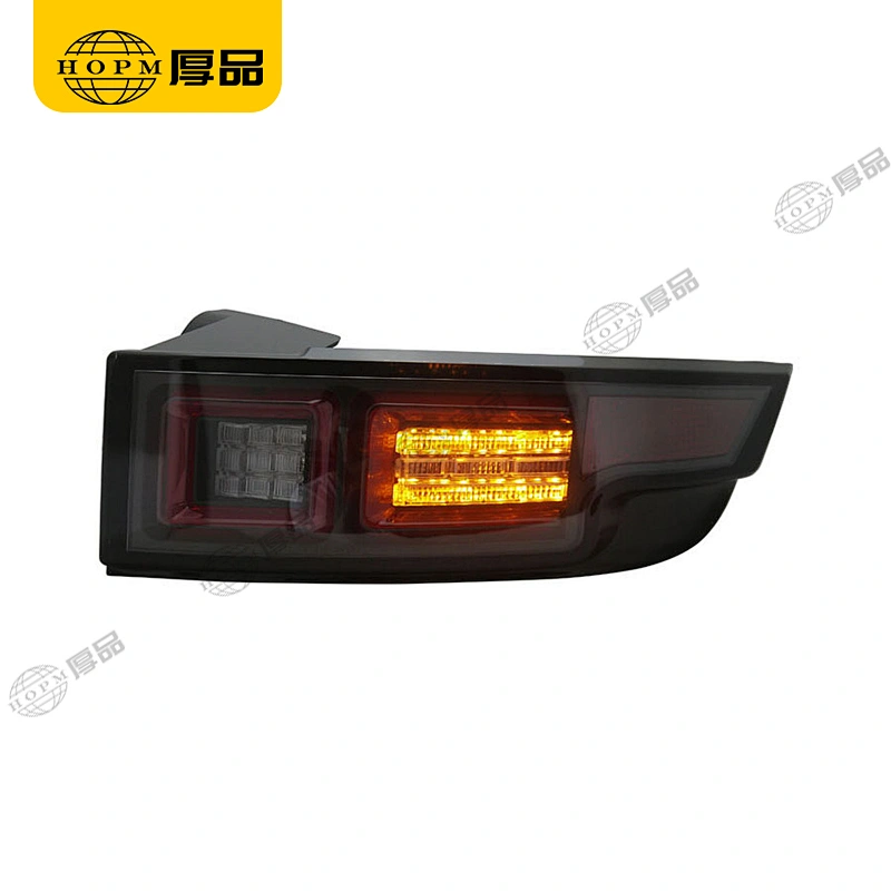 Taillight Assembly Tuning Light Modified LED Tail Light Black Background For Evoque 12-