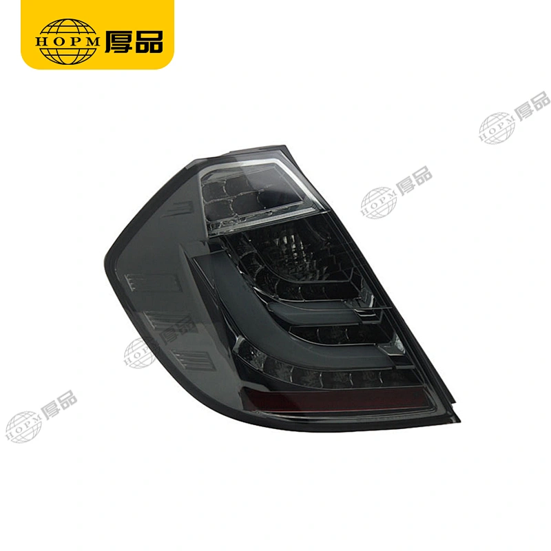 Taillight Assembly Tuning Light Modified LED Tail Light Turn Signal Horse Racing Blackened For FIT 08-10