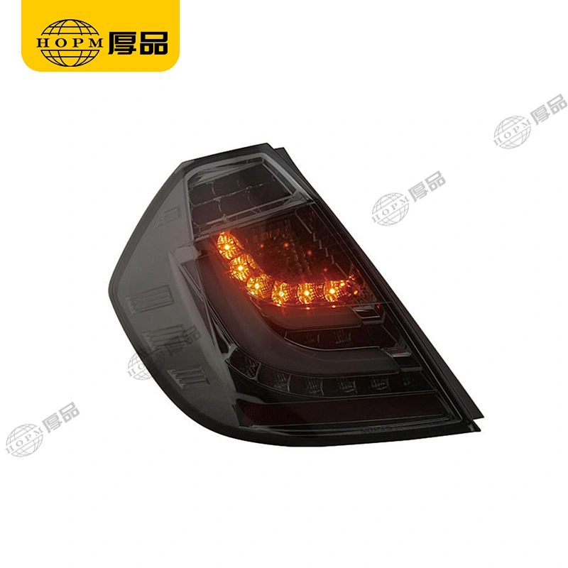 Taillight Assembly Tuning Light Modified LED Tail Light Turn Signal Horse Racing Blackened For FIT 08-10