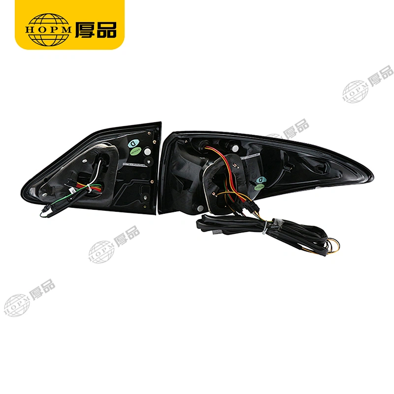 Taillight Assembly Tuning Light Modified LED Tail Light Blackened Turn Signal Horse Racing For RX350 10-15