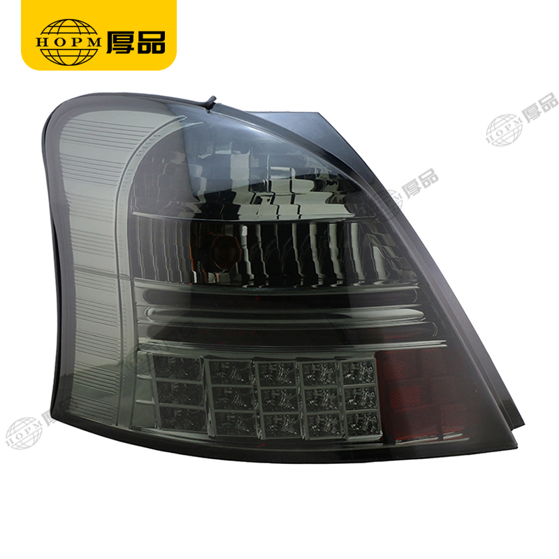 Taillight Assembly Tuning Light Modified LED Tail Light Blackened For Yaris 06-12