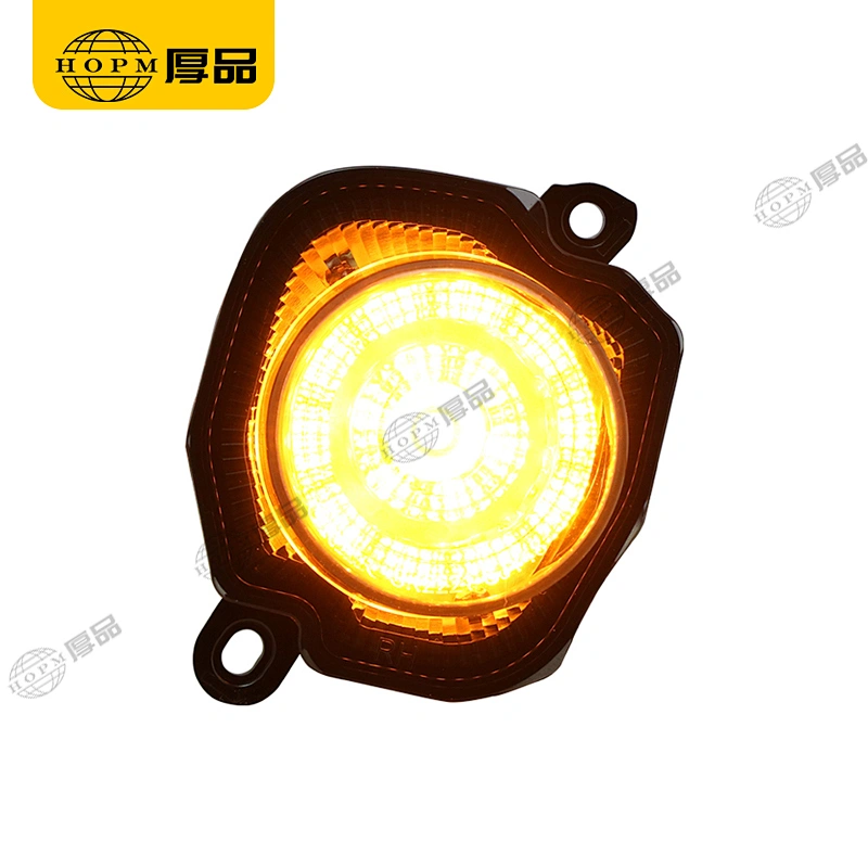 Headlight Assembly Tuning Light Modified Automotive lighting Car Front Horse Racing Turn Signal Gray Shell For Jimny 18-