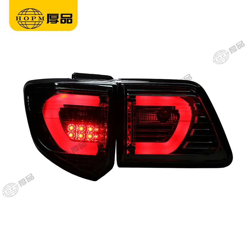Taillight Assembly Tuning Light Modified LED Tail Light Blackened For FORTUNER 11-15