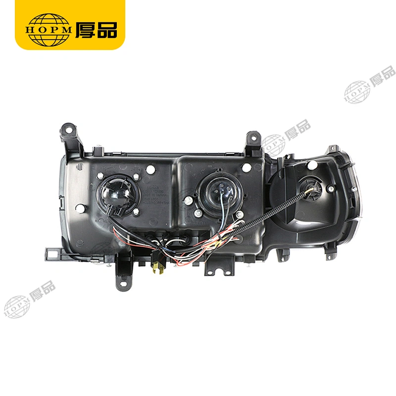 Headlight Assembly Tuning Light Modified Automotive lighting Car Single Beam Light Black Or Silver Background For FJ80 90-97