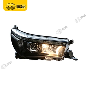 Headlight Assembly Tuning Light Modified Automotive lighting Car Single Beam Light For HILUX VIGO 15-