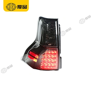 Taillight Assembly Tuning Light Modified LED Tail Light Blackened For Prado FJ150 09-