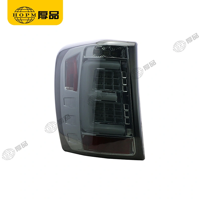 Taillight Assembly Tuning Light Modified LED Tail Light V2 Version Blackened For Grand Cherokee 99-04