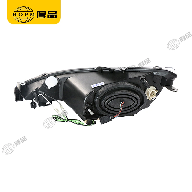 Headlight Assembly Tuning Light Modified Automotive lighting Car Single Beam Light-strip Version For 206 04-08