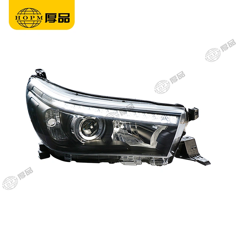 Headlight Assembly Tuning Light Modified Automotive lighting Car Single Beam Light For HILUX VIGO 15-