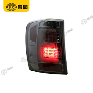Taillight Assembly Tuning Light Modified LED Tail Light V2 Version Blackened For Grand Cherokee 99-04