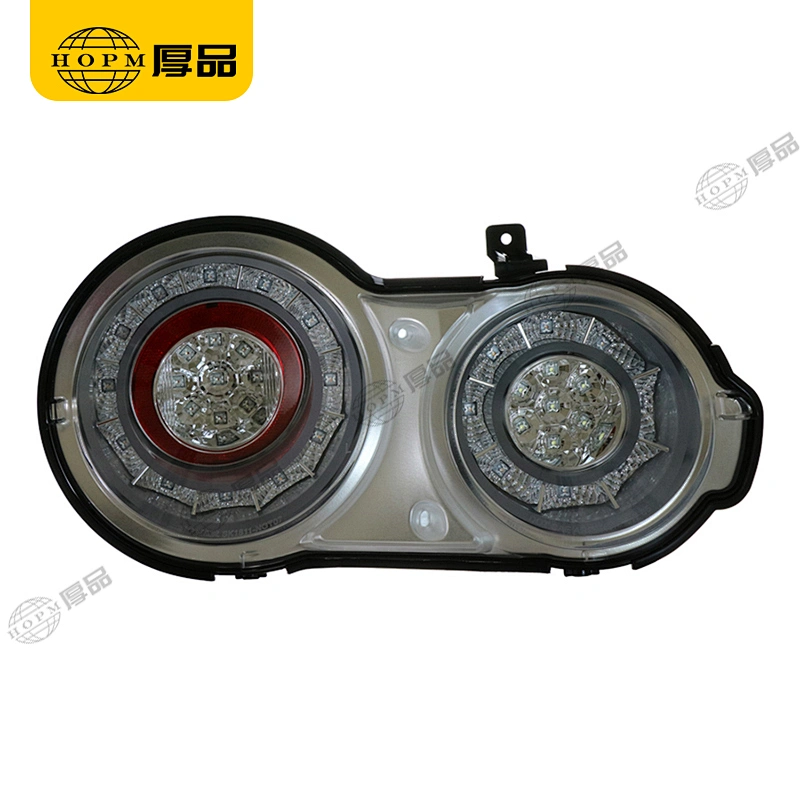 Taillight Assembly Tuning Light Modified LED Tail Light Silver Background For GTR 07-