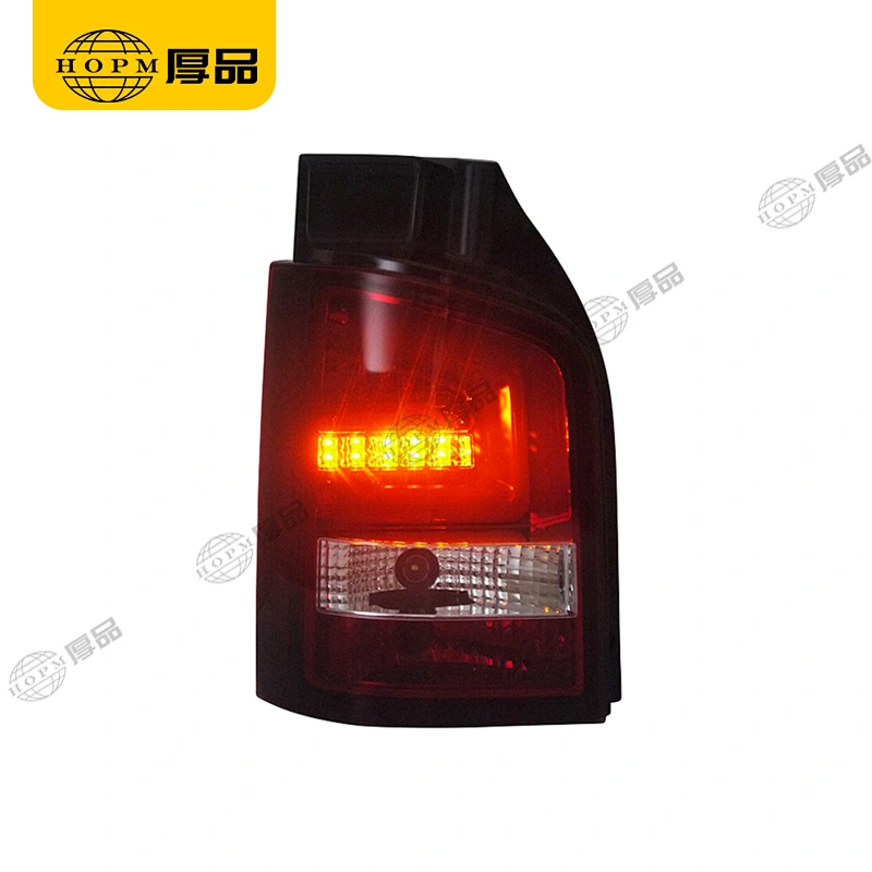 Taillight Assembly Tuning Light Modified LED Tail Light Red Background For T5 Caravelle Multivan 10-15