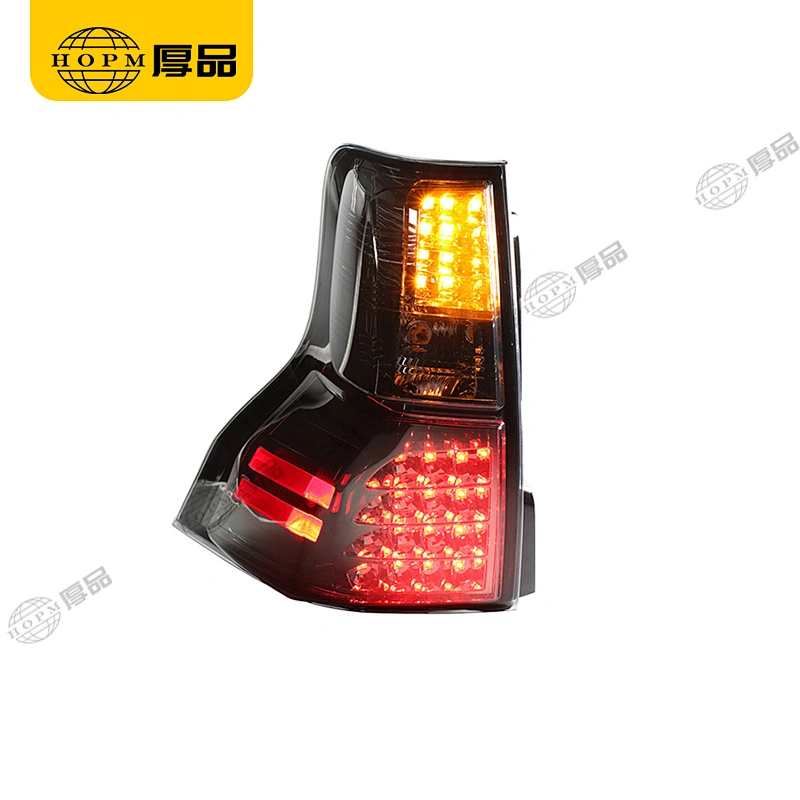 Taillight Assembly Tuning Light Modified LED Tail Light Blackened For Prado FJ150 09-