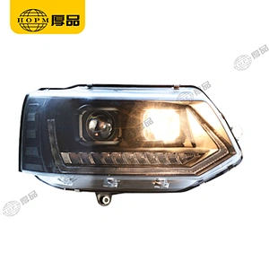 Headlight Assembly Tuning Light Modified Automotive lighting Car Single Beam Light V2 Horse Race For T5 Caravelle Multivan 10-16