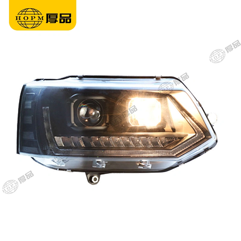 Headlight Assembly Tuning Light Modified Automotive lighting Car Single Beam Light V2 Horse Race For T5 Caravelle Multivan 10-16