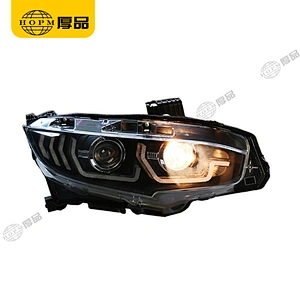 Headlight Assembly Tuning Light Modified Automotive lighting Double Beam A Touch Of Blue Horse Racing For CI-VIC 10TH 16-18