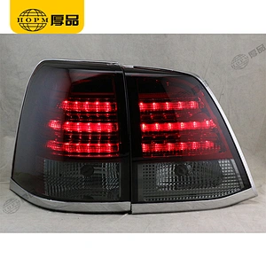 Taillight Assembly Tuning Light Modified LED Tail Light Red Background Blackened For CRUISER FJ200 08-15