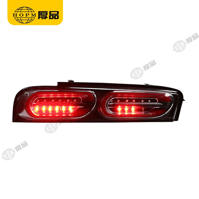 Taillight Assembly Tuning Light Modified LED Tail Light European Chinese standard Black Background Red Light For Camaro 16-19