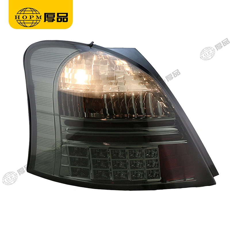 Taillight Assembly Tuning Light Modified LED Tail Light Blackened For Yaris 06-12