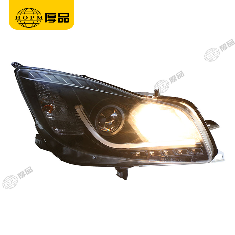 Headlight Assembly Tuning Light Modified Automotive lighting Car Double Beam Light For REGAL 09-13