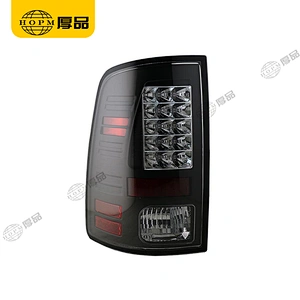 Taillight Assembly Tuning Light Modified LED Tail Light Black Background For Ram 1500 13-18