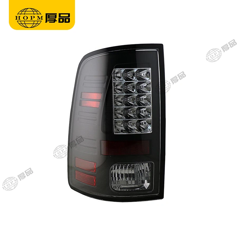 Taillight Assembly Tuning Light Modified LED Tail Light Black Background For Ram 1500 13-18