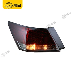 Taillight Assembly Tuning Light Modified LED Tail Light Red Background Blackened Version For AC-CORD 8TH 08-12