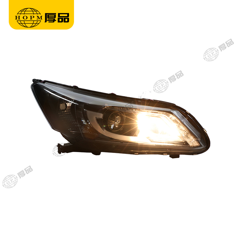 Headlight Assembly Tuning Light Modified Automotive lighting Car Double Beam Light Original Car Halogen For AC-CORD 9TH 13-15