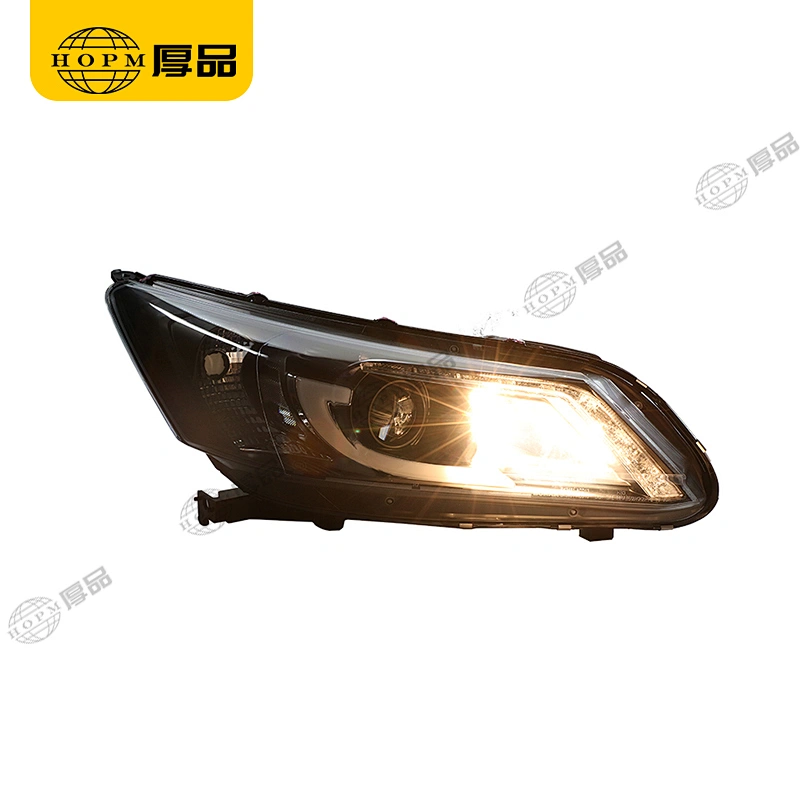 Headlight Assembly Tuning Light Modified Automotive lighting Car Double Beam Light Original Car Halogen For AC-CORD 9TH 13-15