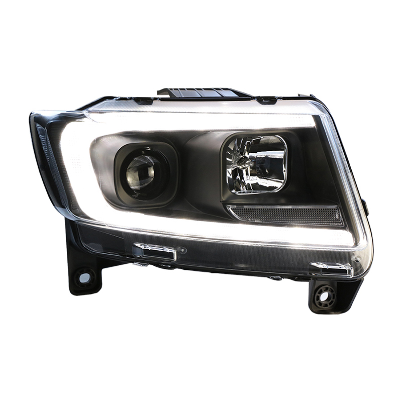 Headlight Assembly Tuning Light Modified Automotive lighting Car Double Beam Light For Compass 11-15 Grand Cherokee 11-14