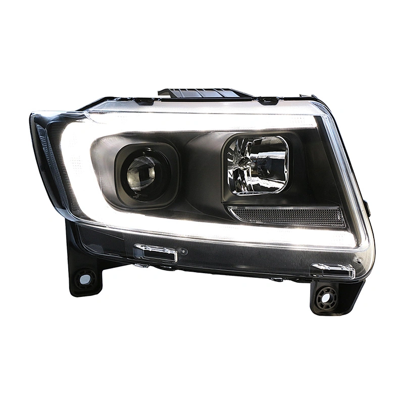 Headlight Assembly Tuning Light Modified Automotive lighting Car Double Beam Light For Compass 11-15 Grand Cherokee 11-14