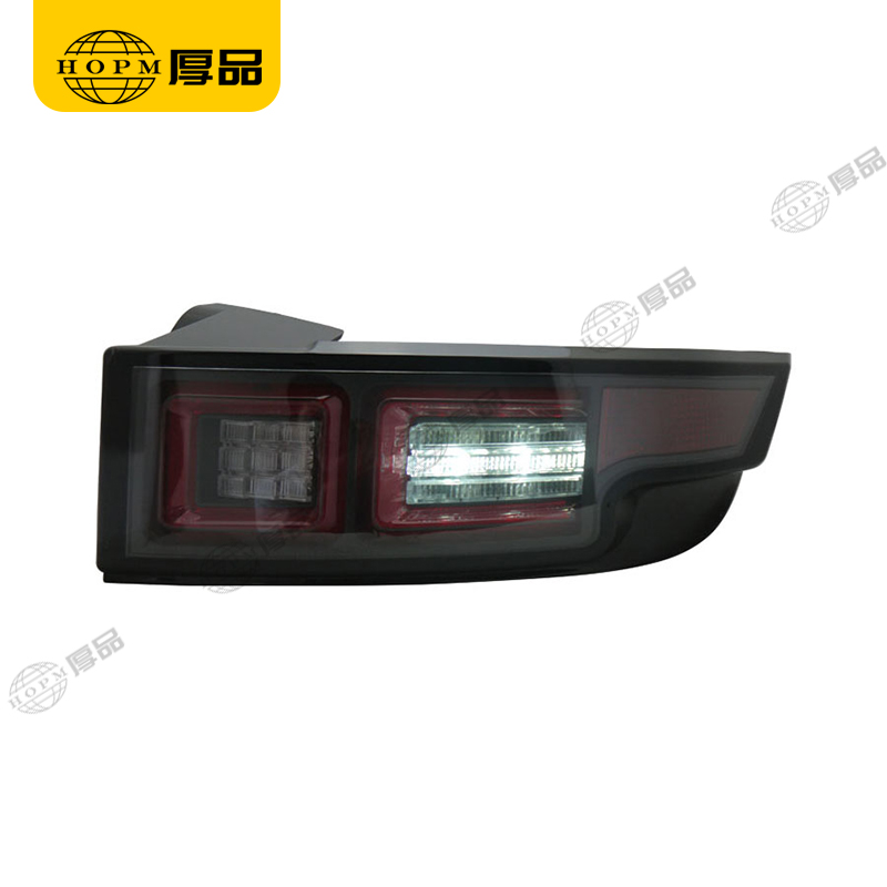 Taillight Assembly Tuning Light Modified LED Tail Light Black Background For Evoque 12-
