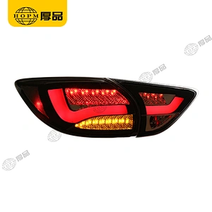 Taillight Assembly Tuning Light Modified LED Tail Light Black Background Red Light For M CX-5 12-