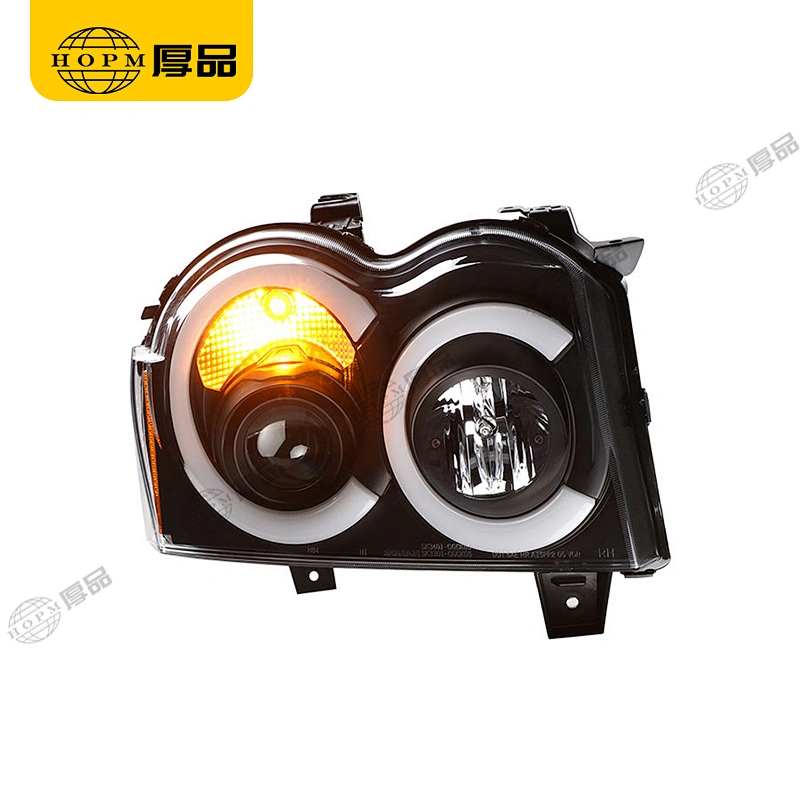 Headlight Assembly Tuning Light Modified Automotive lighting Car V2 Version For Grand Cherokee 05-08