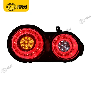 Taillight Assembly Tuning Light Modified LED Tail Light Red Background For GTR 07-