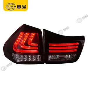 Taillight Assembly Tuning Light Modified LED Tail Light Red Background Turn Signal Horse Racing For RX330 RX350 04-09