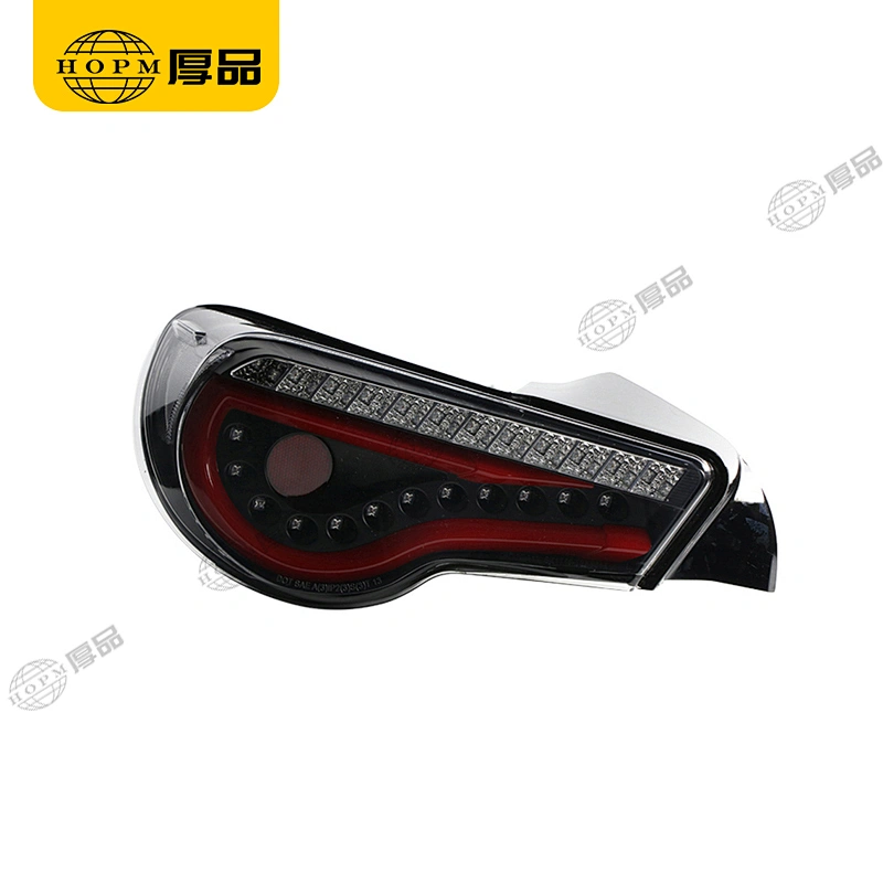 Taillight Assembly Tuning Light Modified LED Tail Light Turn Signal Horse Racing Black Background For FT86 12-