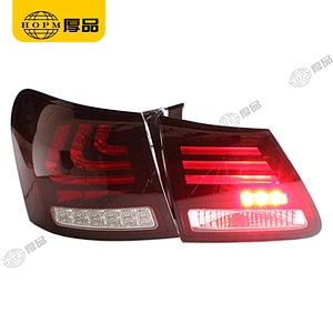 Taillight Assembly Tuning Light Modified LED Tail Light Red Background For GS350 06-10