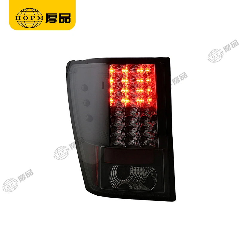 Taillight Assembly Tuning Light Modified LED Tail Light Black Background For Grand Cherokee 05-10