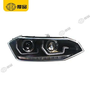 Headlight Assembly Tuning Light Modified Automotive lighting Car Double Beam Light For POLO PLUS 18-