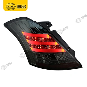 Taillight Assembly Tuning Light Modified LED Tail Light Blackened For Swift 14-