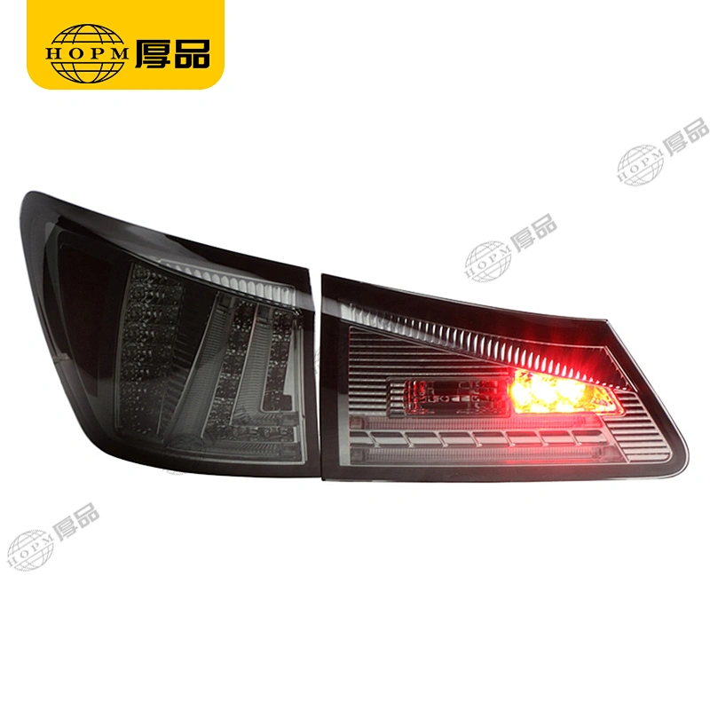Taillight Assembly Tuning Light Modified LED Tail Light Blackened With Fog Light For IS250 06-12