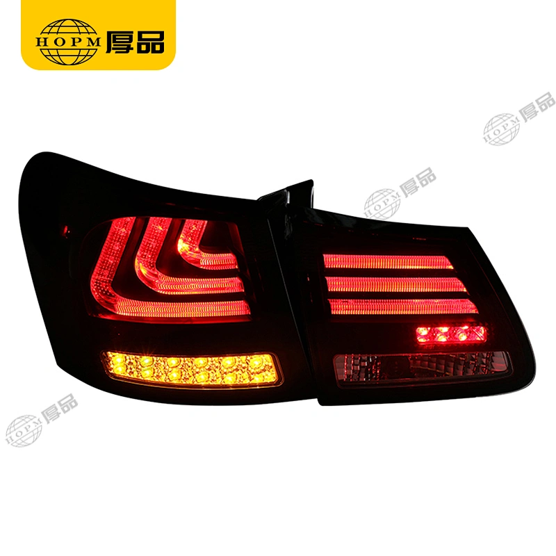 Taillight Assembly Tuning Light Modified LED Tail Light Red Background For GS350 06-10