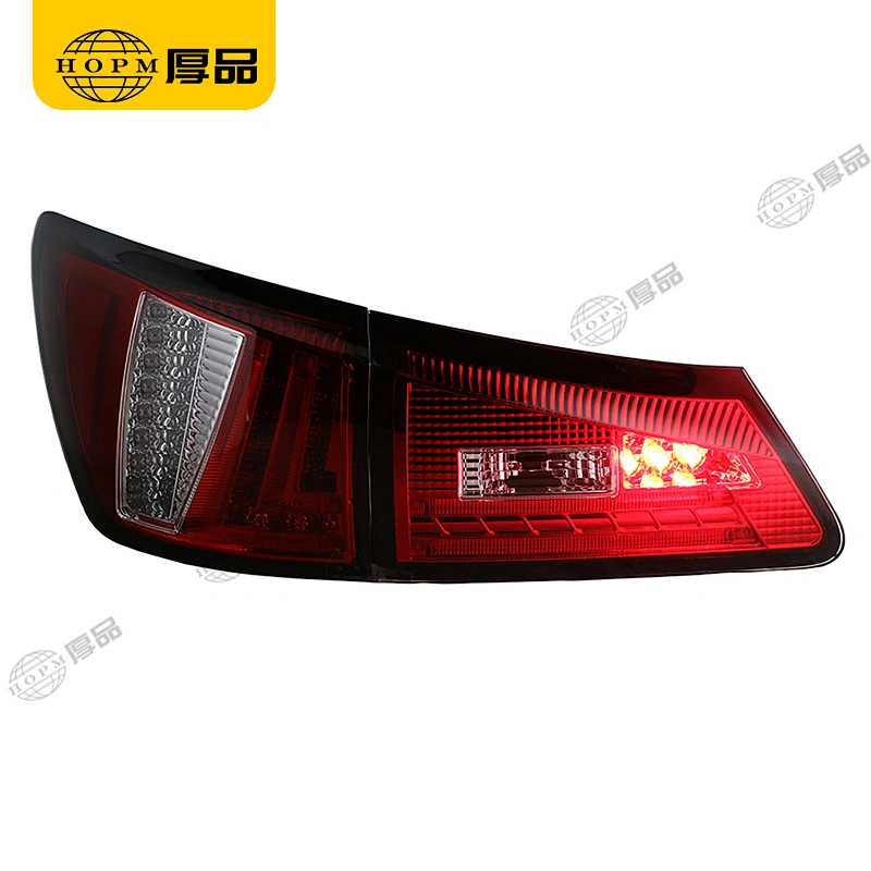 Taillight Assembly Tuning Light Modified LED Tail Light Red Background With Fog Light For IS250 06-12