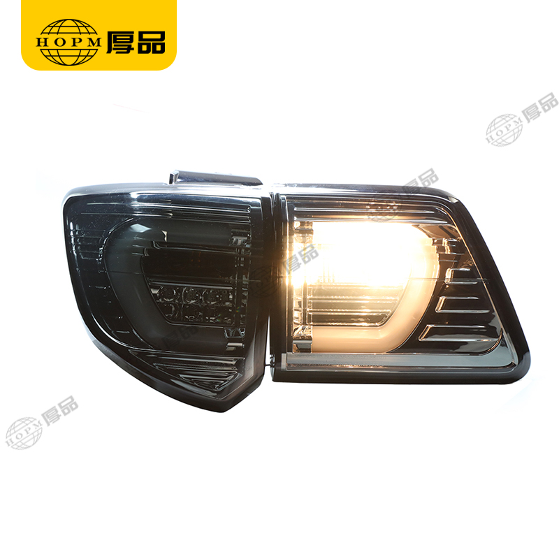 Taillight Assembly Tuning Light Modified LED Tail Light Blackened For FORTUNER 11-15
