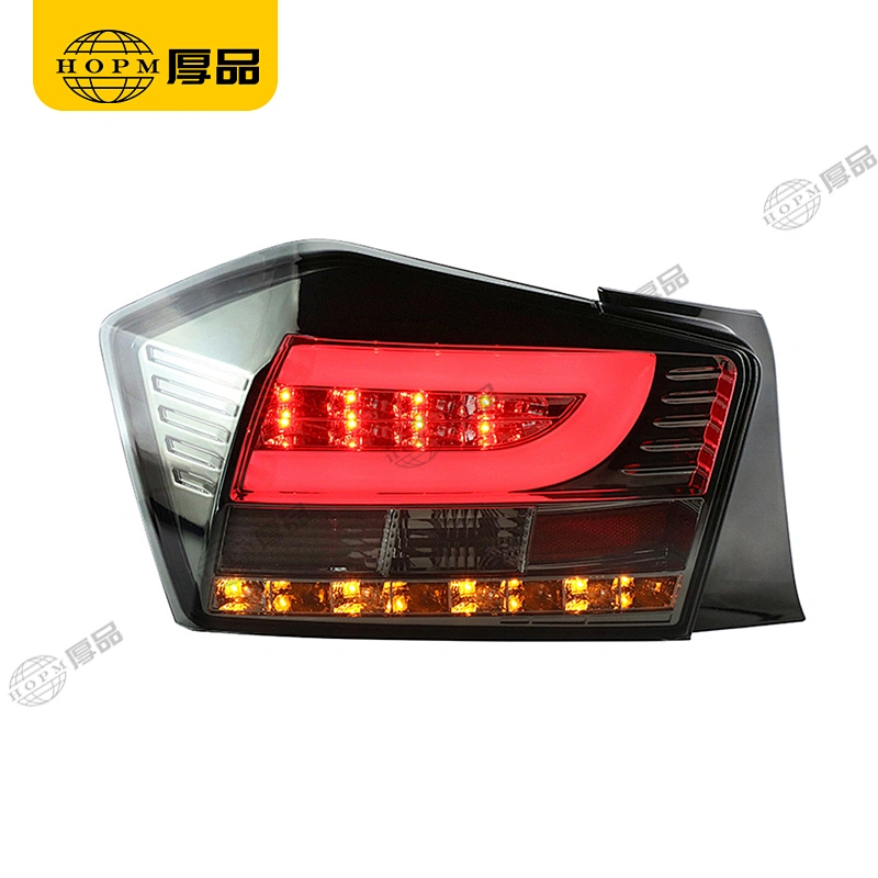 Taillight Assembly Tuning Light Modified LED Tail Light Blackened For CITY 09-15