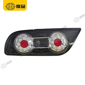 Taillight Assembly Tuning Light Modified LED Tail Light Black Background For S13