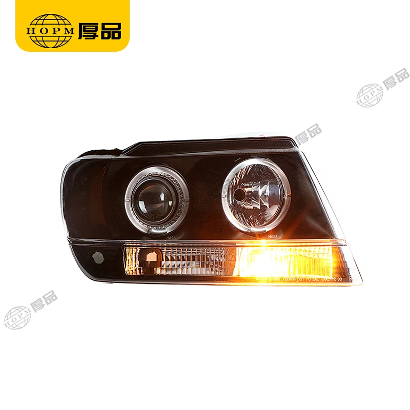 Headlight Assembly Tuning Light Modified Automotive lighting Single Beam Light Aperture Version For Grand Cherokee 99-04